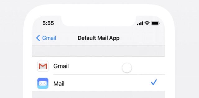 Gmail on iOS